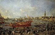 Francesco Guardi Doge on the Bucentoro on Ascension Day oil painting picture wholesale